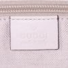 Gucci Floral Tote shopping bag in white canvas - Detail D3 thumbnail