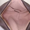 Pochette-ceinture Gucci Ophidia en toile monogram beige et marron et cuir grainé marron - Detail D2 thumbnail