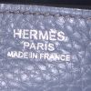 Borsa a spalla Hermès Lindy 34 cm in pelle Bleu Orage - Detail D3 thumbnail