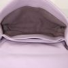 Bottega Veneta Olimpia small model shoulder bag in varnished pink intrecciato leather - Detail D3 thumbnail