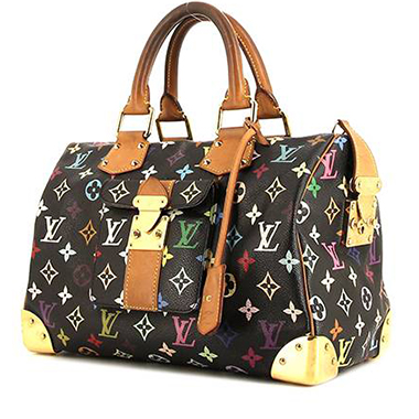 borsa louis vuitton pelle nera