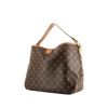 Sac cabas Louis Vuitton Delightful en toile monogram marron et cuir naturel - 00pp thumbnail