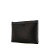 Bolsito de mano Louis Vuitton Discovery en cuero Monogram Shadow negro y cuero negro - 00pp thumbnail