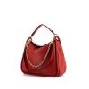 Mulberry Leighton handbag in red leather - 00pp thumbnail