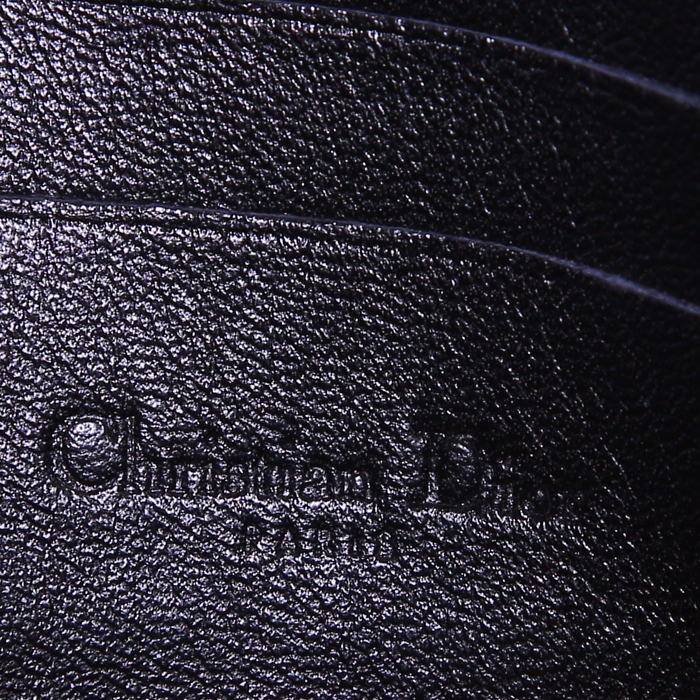 Bolso de mano Dior Promenade en piel de pitón gris - Detail D4