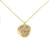 De Beers Talisman large model necklace in yellow gold,  diamonds and rough diamond - 00pp thumbnail