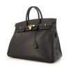 Hermes Birkin 40 cm handbag in black Fjord leather - 00pp thumbnail