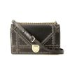Dior Diorama handbag in black leather - 360 thumbnail