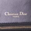 Bolso de mano Dior Diorama en cuero negro - Detail D4 thumbnail