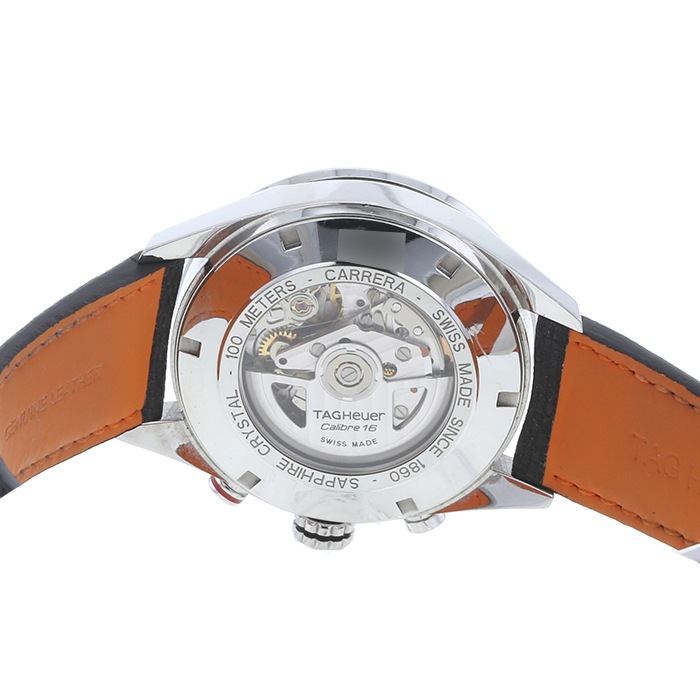 Tag Heuer Carrera watch in stainless steel - Detail D2