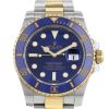 Rolex Submariner Date watch in gold and stainless steel Ref:  116613LB Circa  2020 - 00pp thumbnail