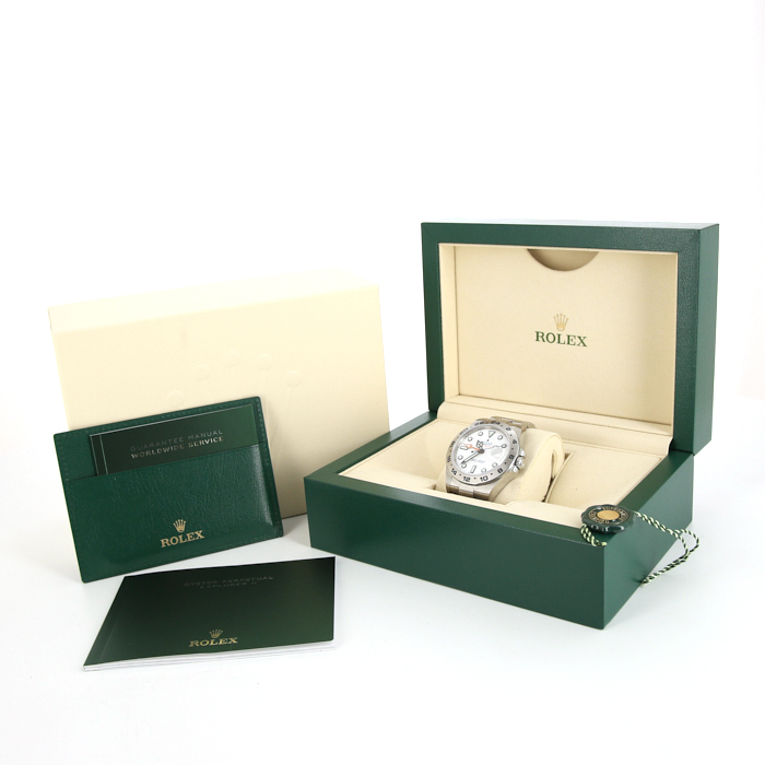 Montre Rolex Explorer II en acier Ref :  216570 Vers  2020 - Detail D2