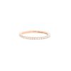 Chaumet Les Eternelles Pavées wedding ring in pink gold and in diamonds - 00pp thumbnail