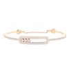 Messika Move Skinny bracelet in pink gold and diamonds - 00pp thumbnail