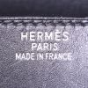 Porta-documentos Hermès Kelly Dépêches en cuero box negro - Detail D3 thumbnail