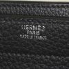 Borsa portadocumenti Hermès Sac à dépêches in pelle togo nera - Detail D3 thumbnail