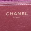 Chanel Mademoiselle handbag in black quilted jersey - Detail D4 thumbnail