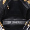 Chanel Triple Coco shopping bag in black leather - Detail D2 thumbnail