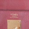 Borsa Hermes Kelly 32 cm in pelle box rosso H - Detail D4 thumbnail
