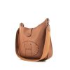 Hermes Evelyne large model shoulder bag in gold leather taurillon clémence - 00pp thumbnail