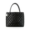Borsa Chanel Medaillon - Bag in pelle nera - 360 thumbnail