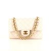 Chanel Timeless handbag in white quilted leather - 360 thumbnail