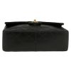 Chanel  Mini Timeless shoulder bag  in black quilted leather - Detail D1 thumbnail