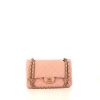 Chanel Timeless handbag in pink quilted leather - 360 thumbnail
