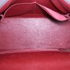 Hermes Kelly 28 cm handbag in red H box leather - Detail D3 thumbnail
