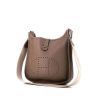Hermes Evelyne small model shoulder bag in etoupe togo leather - 00pp thumbnail