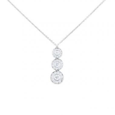 Tiffany & Co Circlet necklace in platinium and diamonds