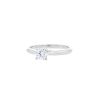 Cartier 1895 solitaire ring in platinium and diamond (0,40 carat) - 00pp thumbnail