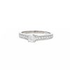 Cartier 1895 solitaire ring in platinium and diamonds - 00pp thumbnail