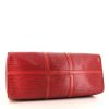 Borsa da viaggio Louis Vuitton Keepall 45 in pelle Epi rossa - Detail D4 thumbnail