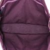 Hermes Toto Bag - Shop Bag shopping bag in burgundy and black canvas - Detail D2 thumbnail