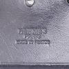Bolsa de viaje Hermes Herbag en lona negra y cuero negro - Detail D4 thumbnail