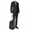 Louis Vuitton Pegase suitcase in anthracite grey taiga leather - Detail D1 thumbnail