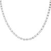 Cartier Lignes Essentielles necklace in white gold and 15 carats diamonds - 00pp thumbnail