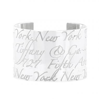 Tiffany & Co Tiffany Notes cuff bracelet in silver
