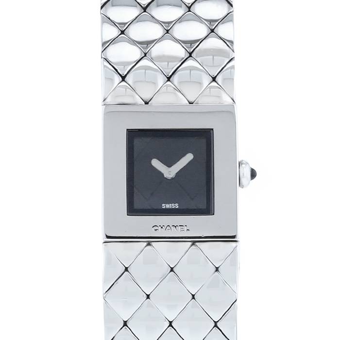 CHANEL  J12 A CERAMIC STAINLESS STEEL AND SAPPHIRE SET WRISTWATCH WITH  DATE AND BRACELET CIRCA 2005  Watches Online  2020  Sothebys
