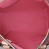 Sac à main Louis Vuitton Speedy Editions Limitées en toile monogram marron et rouge et cuir naturel - Detail D2 thumbnail