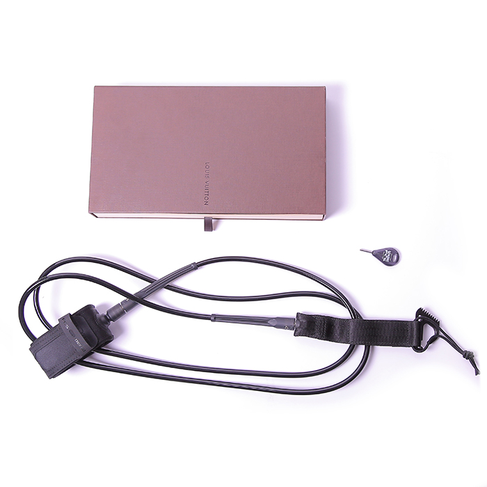 Louis Vuitton, exceptionnelle et rare planche de surf mini-Malibu dessinée par Kim Jones, édition limitée, collection "Jungle" printemps-été de 2018 - Detail D5