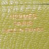 Hermès Béarn wallet in green Chartreuse goat - Detail D3 thumbnail