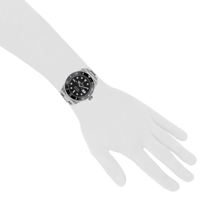 Rolex Submariner Date watch in stainless steel Ref:  126610LN Circa  2021 - Detail D1