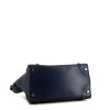 Celine Luggage Mini handbag in blue and black leather - Detail D4 thumbnail
