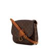 Louis Vuitton Cartouchiére shoulder bag in monogram canvas and natural leather - 00pp thumbnail