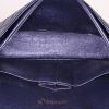 Bolso de mano Chanel Timeless pequeño en cuero acolchado azul oscuro - Detail D3 thumbnail