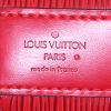 Borsa a spalla Louis Vuitton Sac d'épaule in pelle Epi rossa - Detail D3 thumbnail