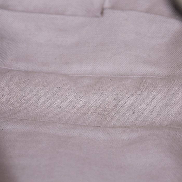 Sac à main Gucci Jackie en toile monogram marron et daim noir - Detail D2