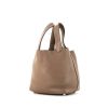 Hermes Picotin small model handbag in etoupe togo leather - 00pp thumbnail